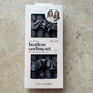 BNIB Kitsch Satin Heatless Curler Set
